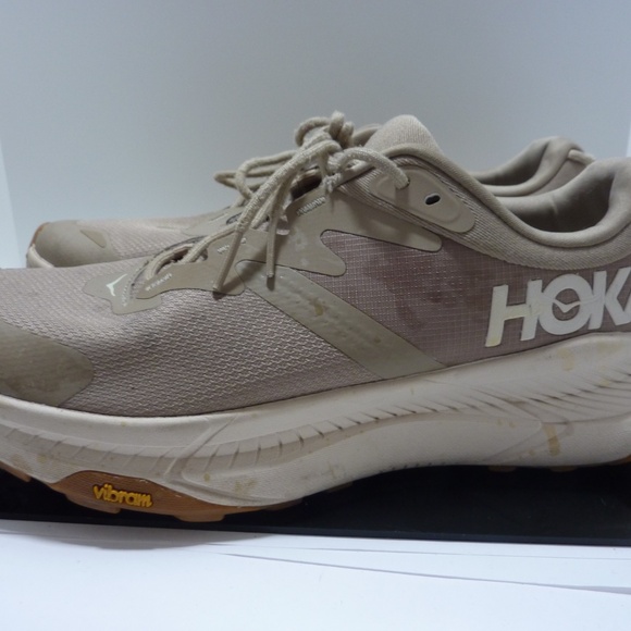 HOKA One One Transport Dune /Beige Men Shoes sz 9.5 D Golf Basketball - Picture 5 of 10